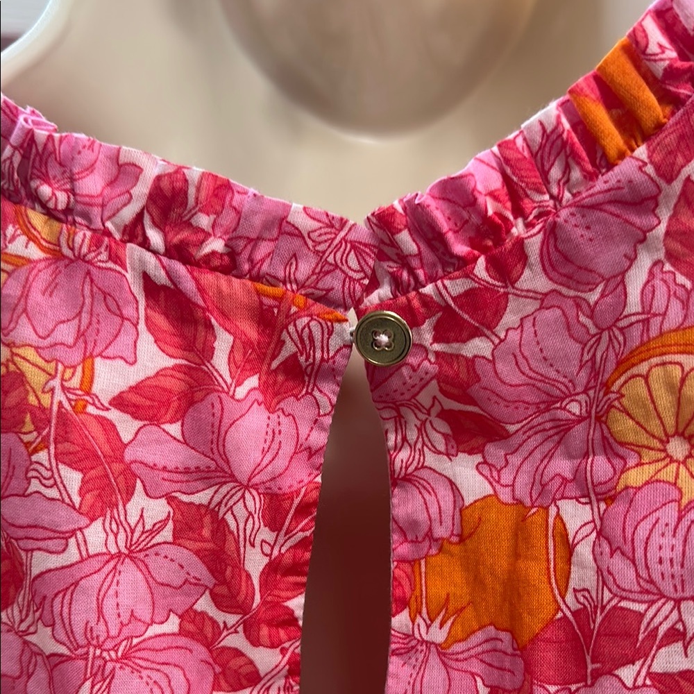 Crewcuts Pink and Red Sleeveless Sundress - Picture 5 of 7
